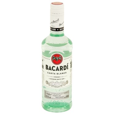 Bacardi Carta Blanca 37,5% 50cl