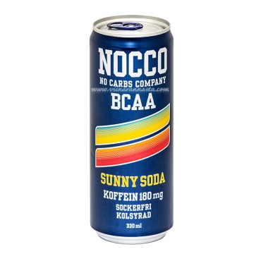 NOCCO BCAA Sunny Soda 24x33cl TIN