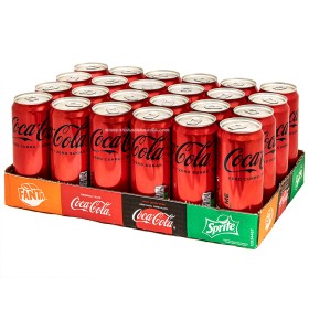 Coca Cola Zero 24x33cl TIN