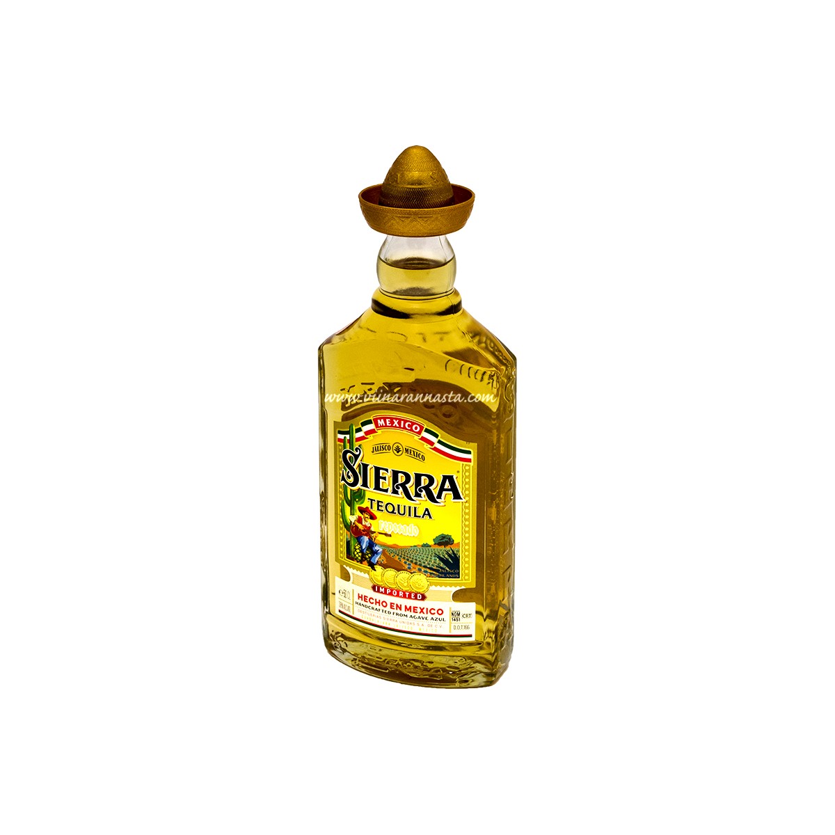 38% Sierra Tequila Reposado 50cl