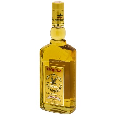 Tres Sombreros Gold 38% 70cl
