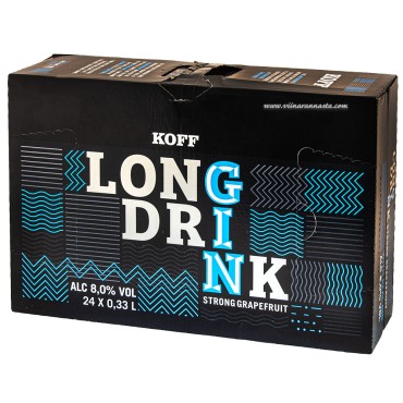 Koff Grapefruit LD Strong 8% 24x33cl TIN