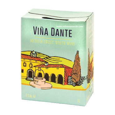 Vina Dante Medium Sweet White 11% 300cl